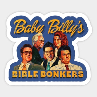 Baby Billy's Bible Bonkers Vintage Sticker